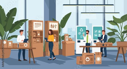 Sustainable Business Practices Eco-Friendly Office and Supply Chain Solutions