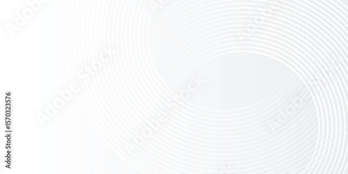 abstract white background modern design. geometric circle digital futuristic eps10
