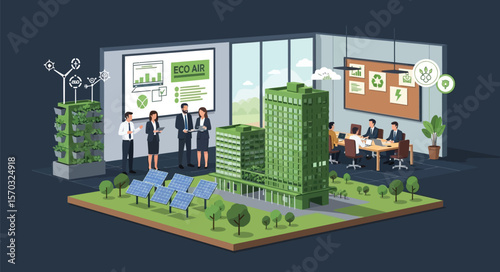Sustainable Business Practices  Green Building and Corporate Sustainability Initiatives