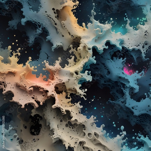 Wallpaper Mural world map on grunge background Torontodigital.ca