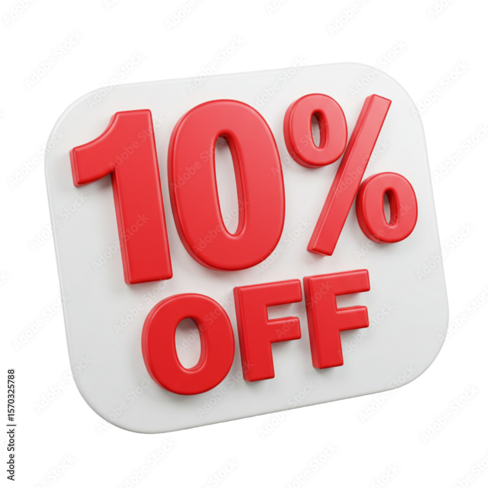 10% off 10% off