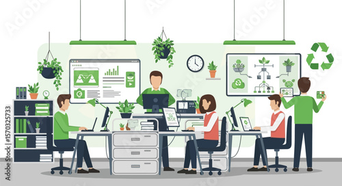 Sustainable Workplace Designing Eco-Friendly and Productive Office Spaces