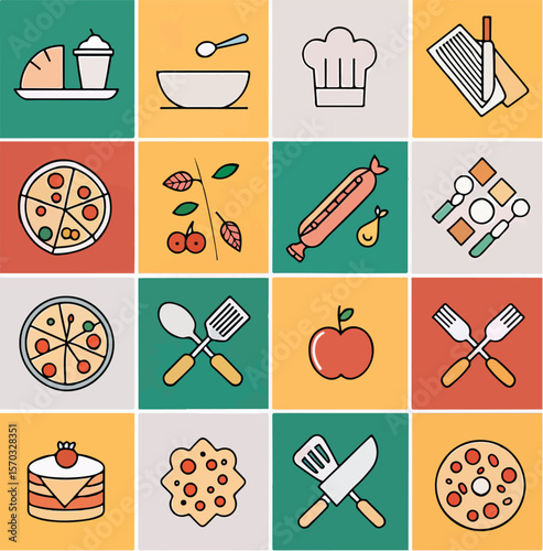 food and drink icons