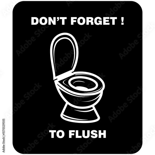 Don't forget to flush, sign vector