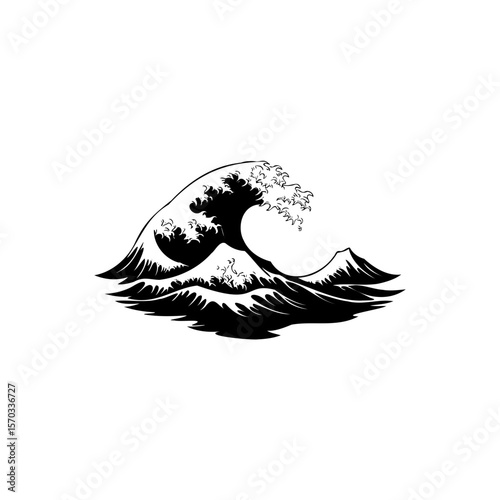 Wafe Ocean Vector