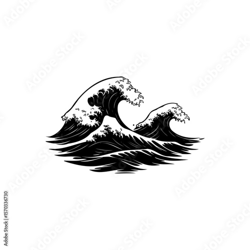 Wafe Ocean Vector