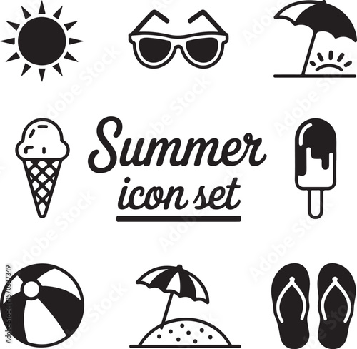 Vacation Travel Silhouette Bundle

