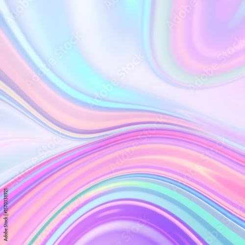 colorful abstract background with reeded glass effect, 3d render	