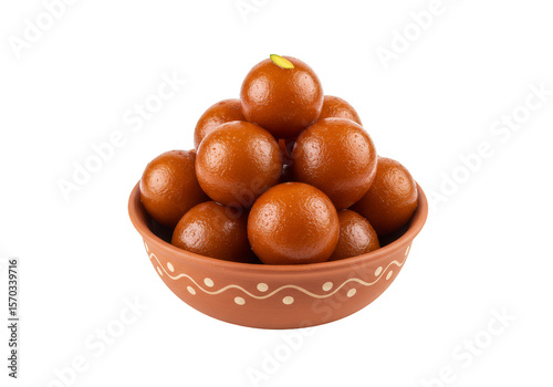 Gulab Jamun Sweets Dish Delicious Indian Food Traditional PNG