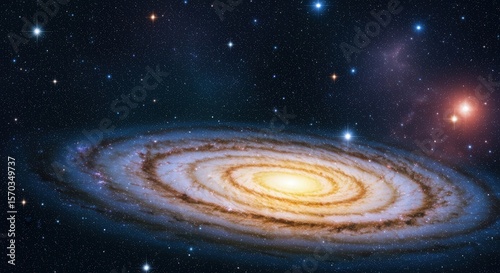 planet with space