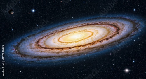 planet in space