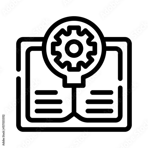 idea generation line icon