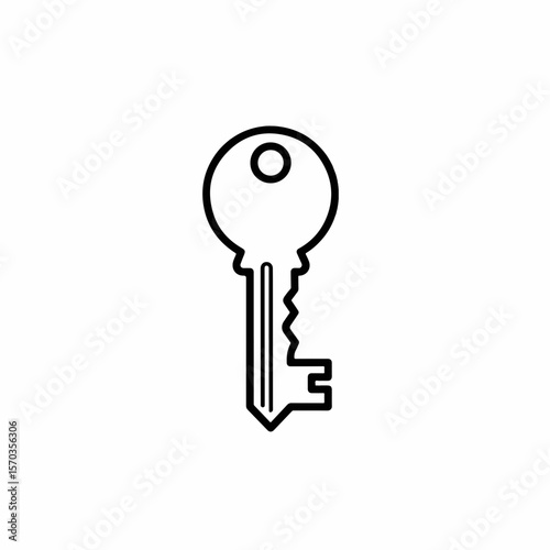 key vector illustration