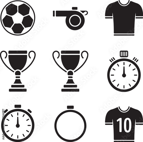Match Time Sports Symbols

