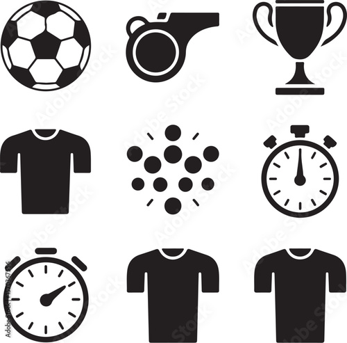 Football Trophy Icon Pack

