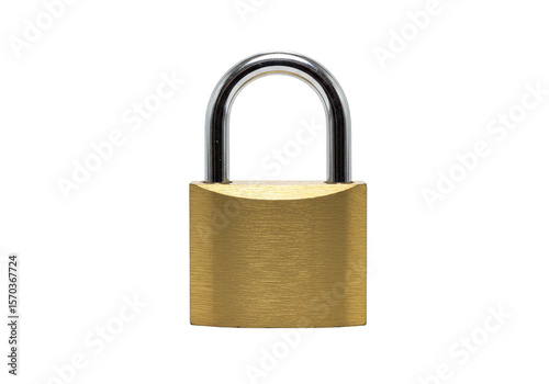Padlock Isolated Security Protection Lock Metal Safety Transparent