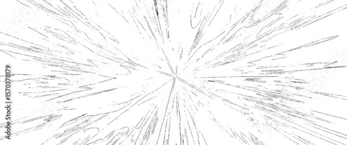 Vector style comic speed line effect