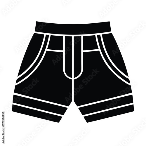 rugby pand on white background