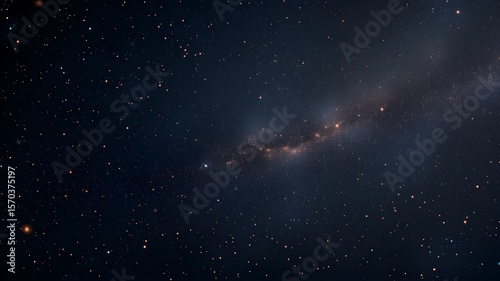 Wallpaper Mural Galaxy Night Sky With Distant Stars And Dark Cosmic Background Torontodigital.ca