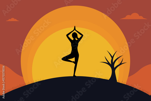 yoga on the beach