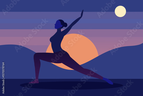 yoga on the beach