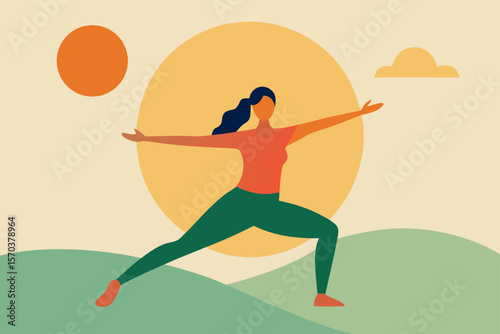 girl doing gymnastics