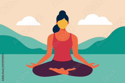 yoga on the beach