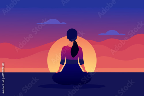 yoga in the desert