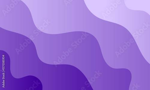 abstract purple violet stripes lines sea wave curves shapes on smooth gradient color textured pattern background