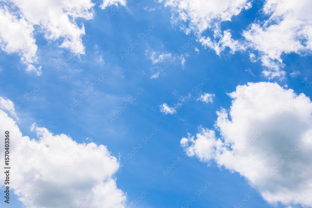 Fototapeta premium 夏の空 青空と雲120