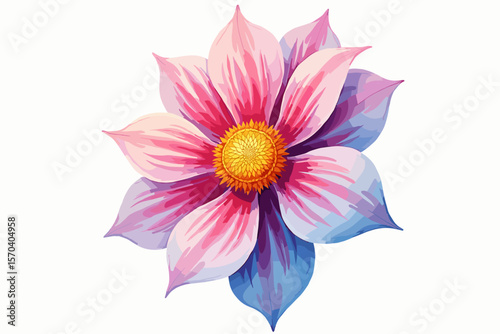 Groovy Retro Flowers Pack | Colorful Floral Vector Set