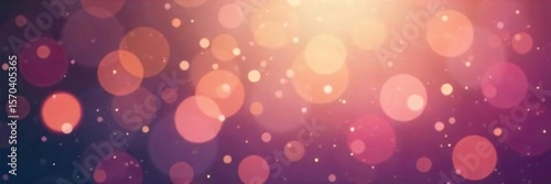 Dreamy Ethereal Bokeh Background Soft Focus Glow for Websites, Presentations & Artistic Projects
