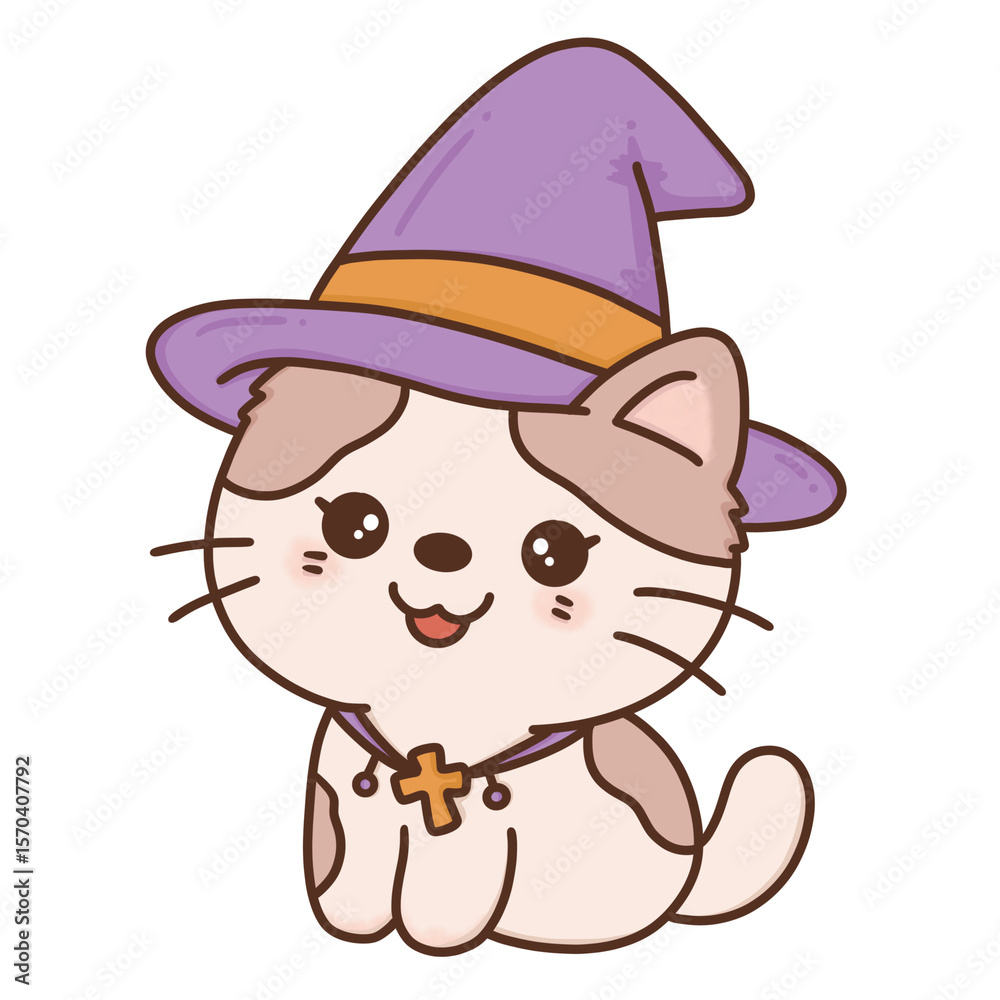 Fototapeta premium The Magical Kitten