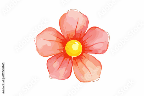 Retro Groovy Flower Graphics | Vintage Clipart Set

