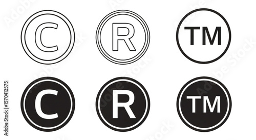 Understanding Intellectual Property Symbols Copyright Registered Trademark Service Mark Protection Legal Notations Explained