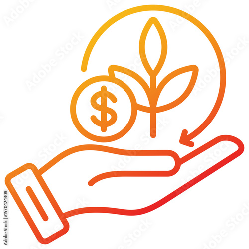 Return On Investment Icon