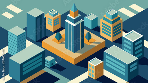 abstract city background