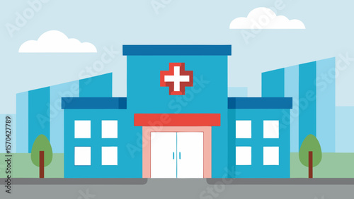 Modern Hospital Building Healthcare Architecture Design