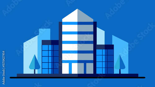 modern office building