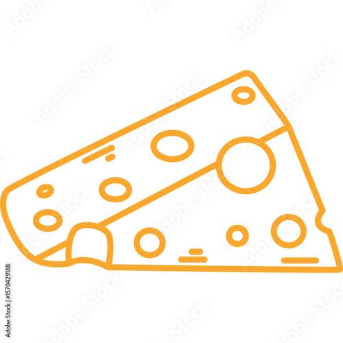 Hand Draw Cheese Line
