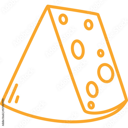 Hand Draw Cheese Line
