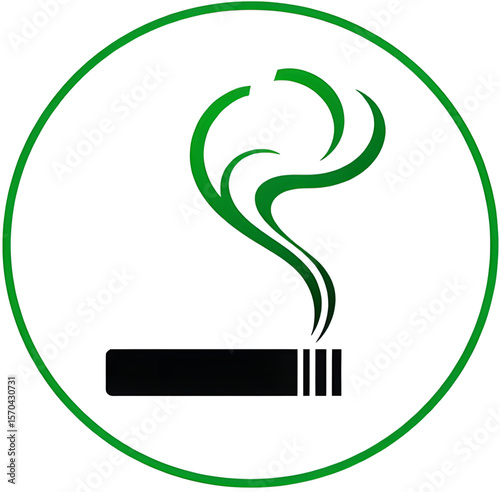 smoking allowed sign, green, allowed, smoke area
