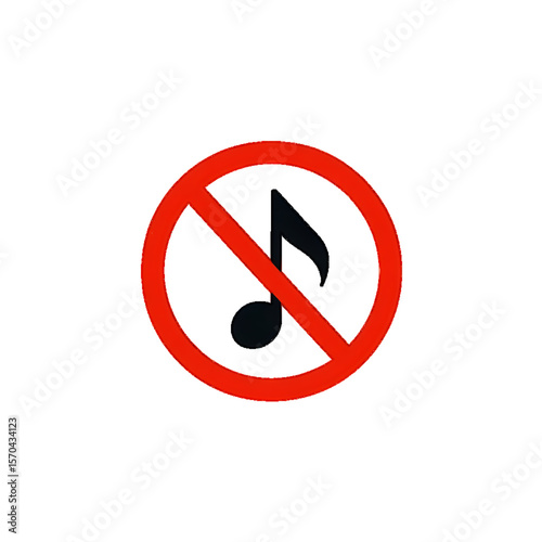 no music or sound allowed, not allowed, 