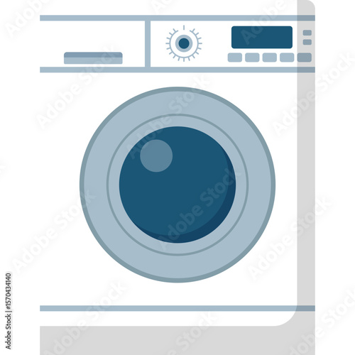 Washing Machine Illustration