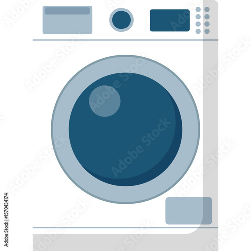 Washing Machine Illustration