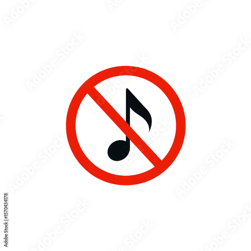 no music or sound allowed, not allowed, 