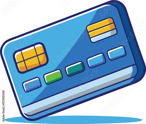 Debit card illustration 