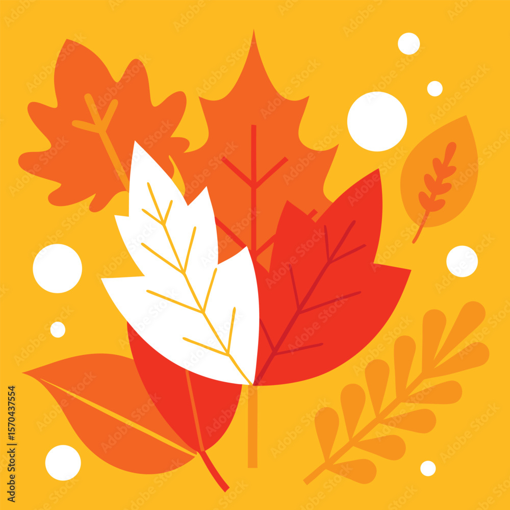 Obraz premium Trendy Abstract Autumn Poster Set Featuring Minimal Seasonal Artwork