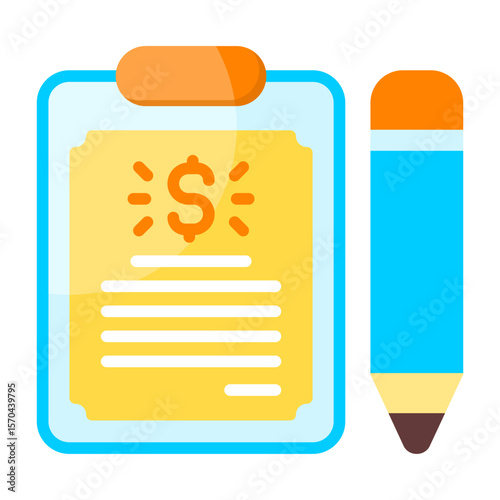 Agreement Modern Solid Style Icon