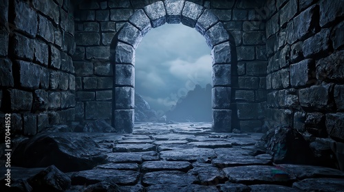 Timewarped dungeon where past and present collide, with ghostly echoes of adventurers trapped in loops of time